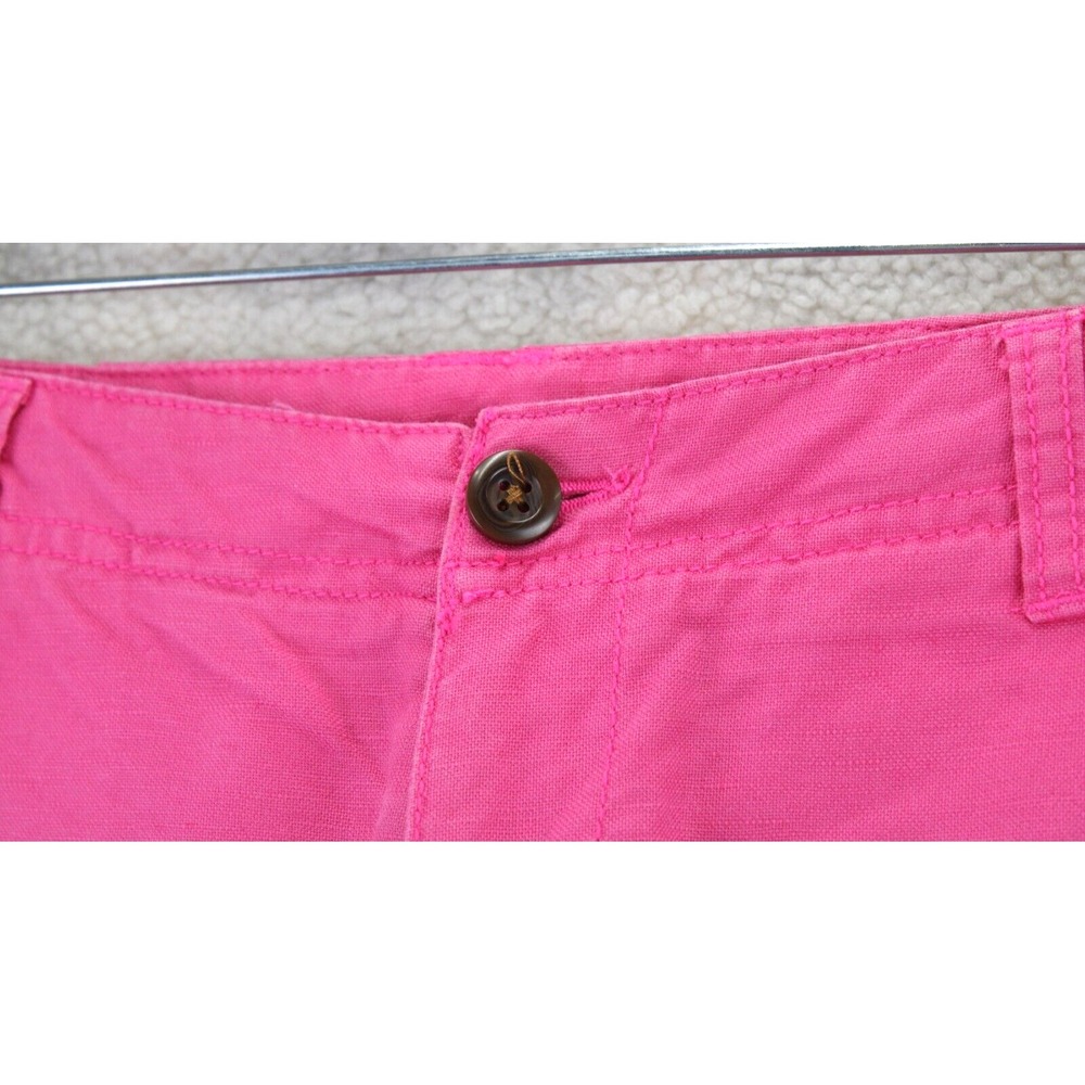 The North Face Womens Pink Chino Shorts Size 2 Long Casual Outdoor - Picture 5 of 13